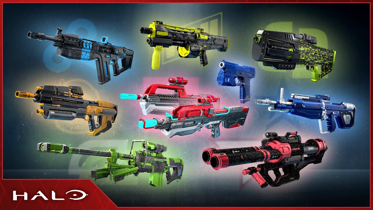 HCS Team Weapons Bundles | Season 4: Infection | Halo Infinite