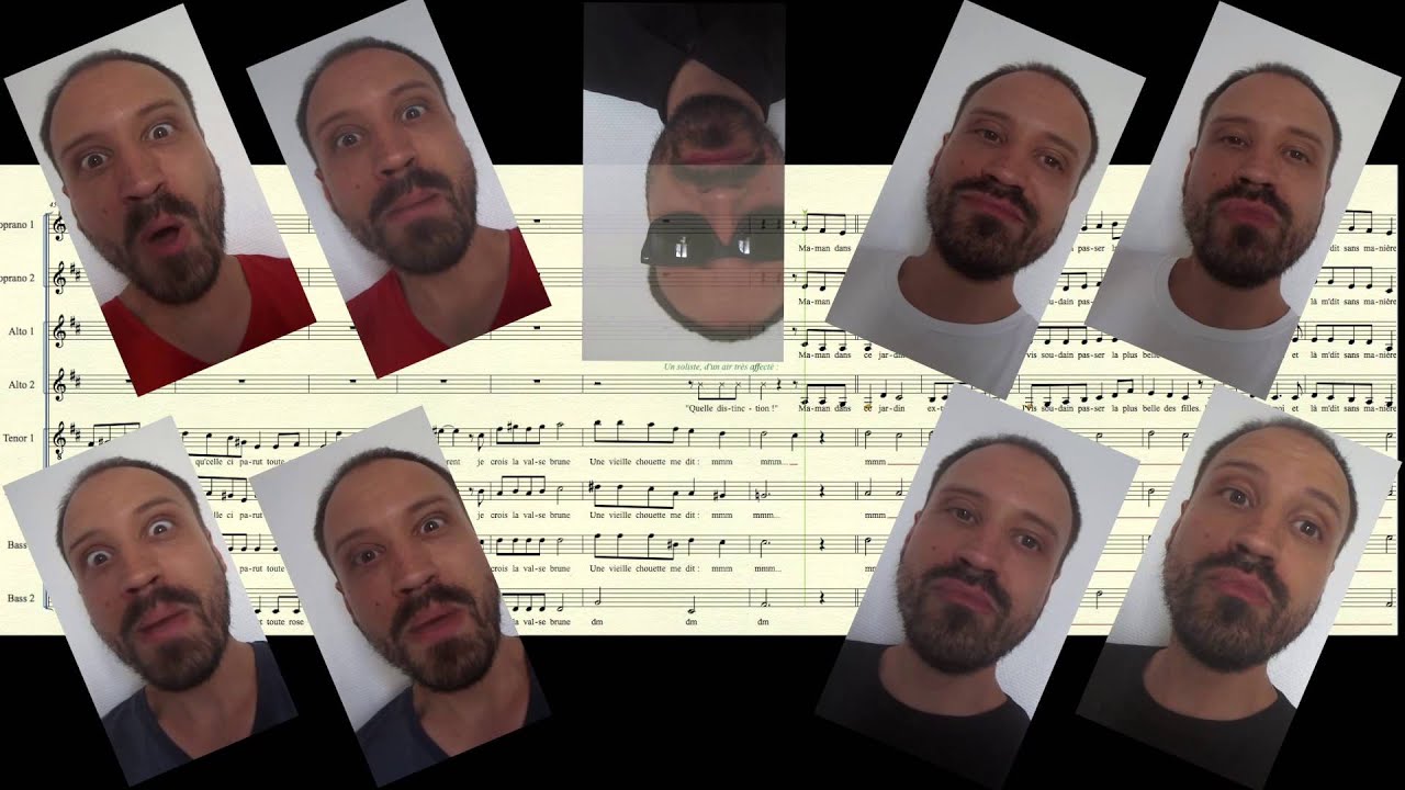 Le Jardin Extraordinaire - Charles Trenet - Choeur à 8 voix
