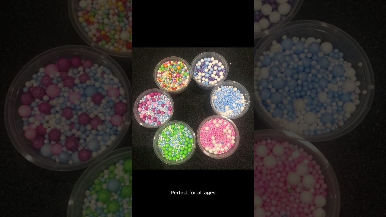 Don't Miss Out on This CRAZY 6 Pack Clear Crystal Slime Kit!