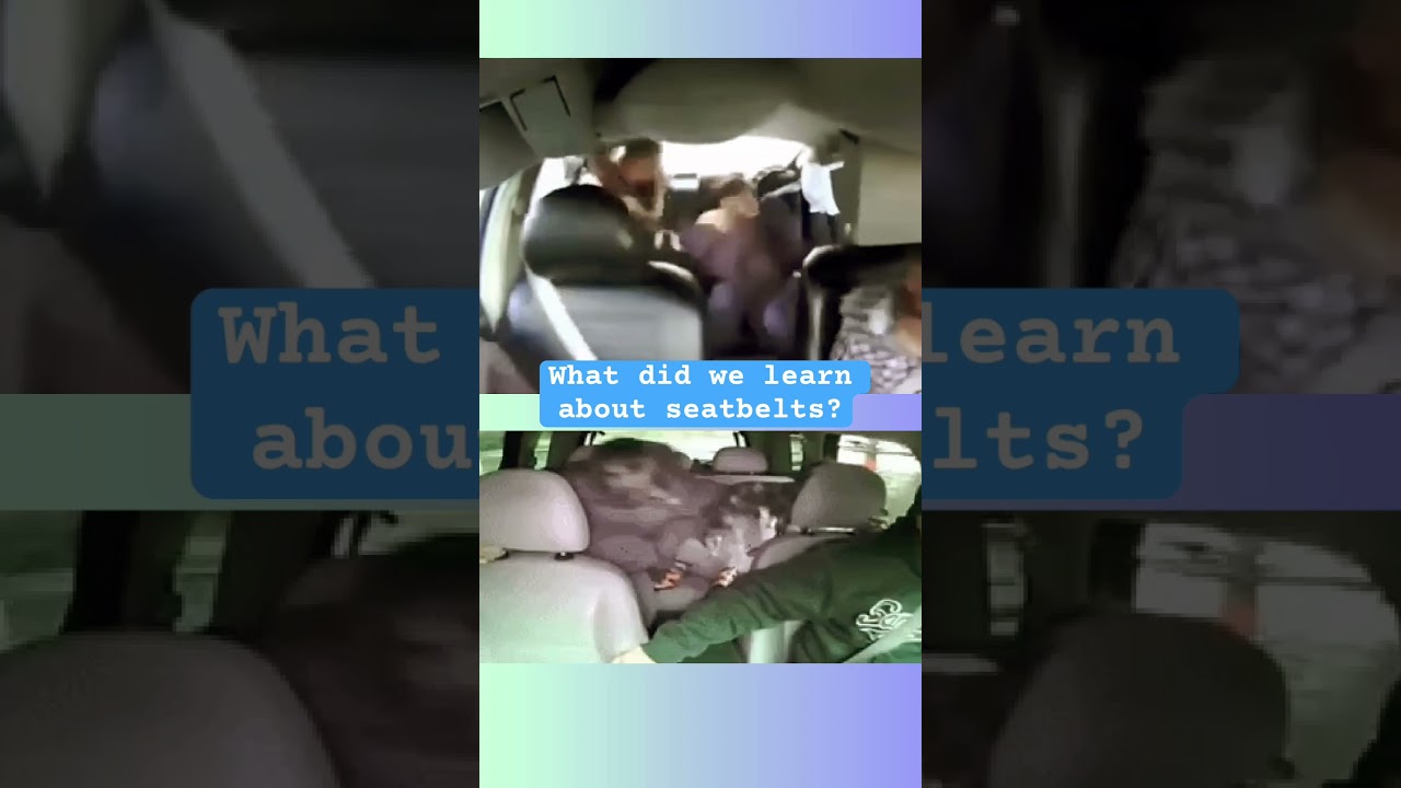 #Epic crash! 💥 Who Needs Seatbelts When You Can Test Gravity? 🚗 #Fails #WearASeatbelt