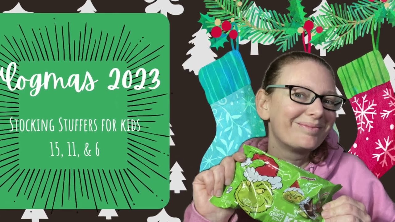 Stocking Stuffers for My 3 Kids 15, 11, & 6 || Vlogmas 2023