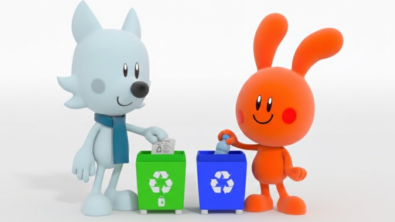 Cueio Aprende a Reciclar ♻️🌎 | Histórias Educativas sobre o Meio Ambiente | 30 Min