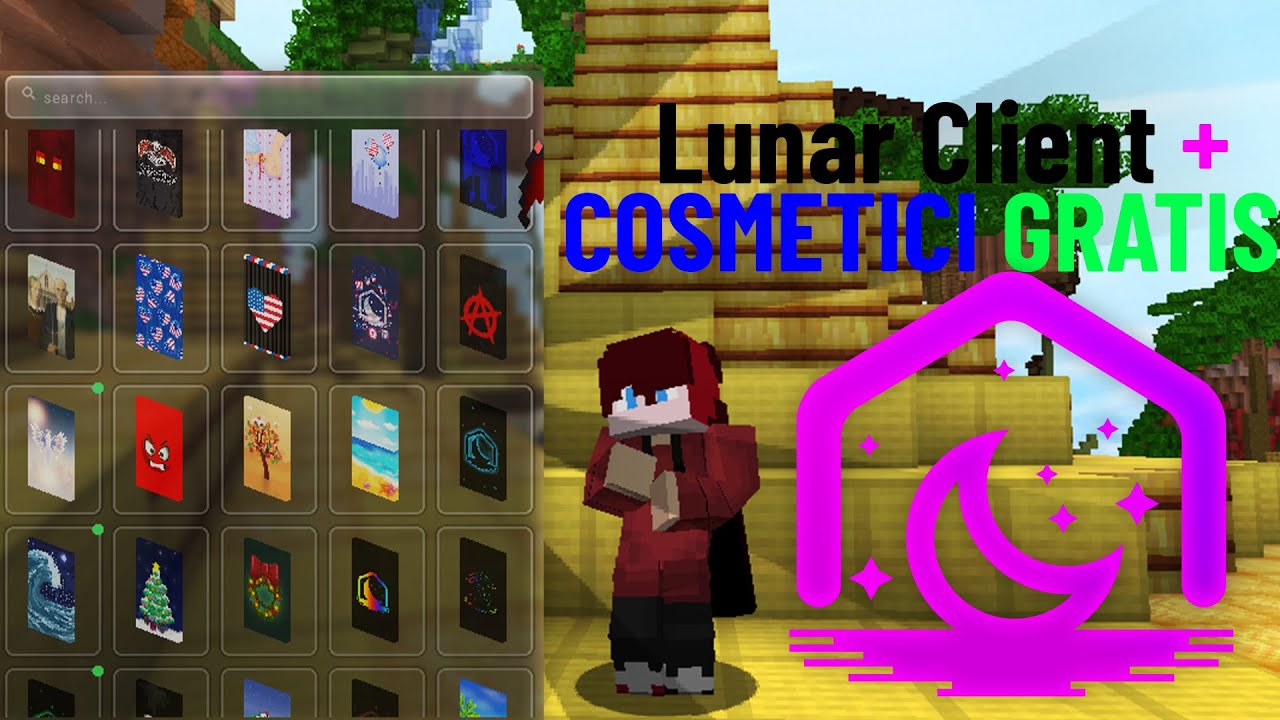 COME AVERE TUTTI i COSMETICI del LUNAR CLIENT GRATIS! (METODO 2025)