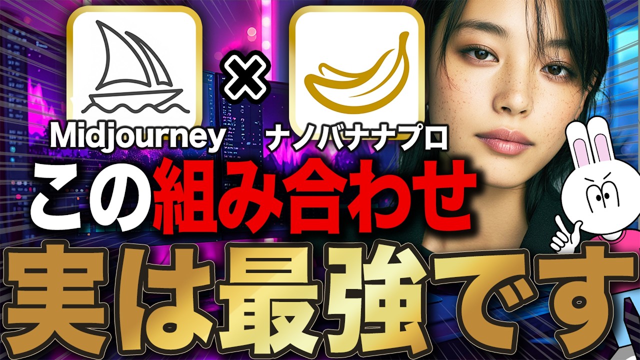 【2026年最新版】Midjourneyの天才的な活用法15選を完全解説します【ミッドジャーニー×ナノバナナプロ】