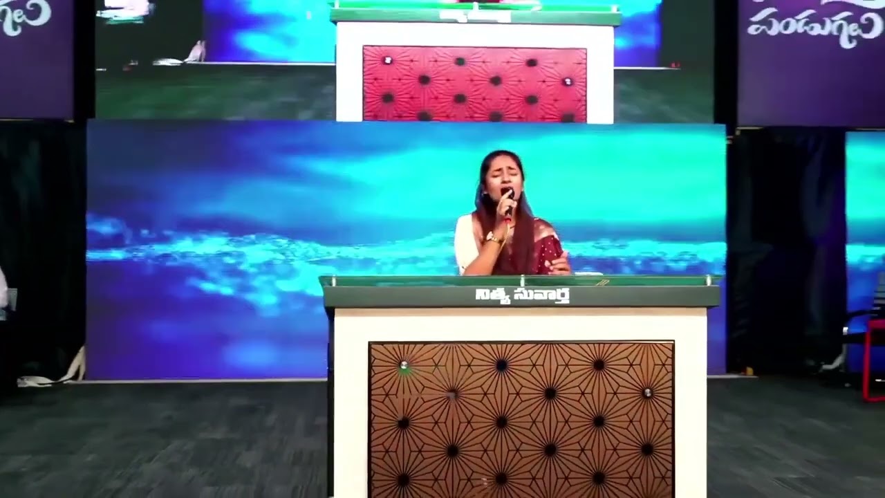 Nee Krupaathisayamunu Anunithyamu | Telugu Christian Live Worship by Sis Sravya Abhishek Bezawada