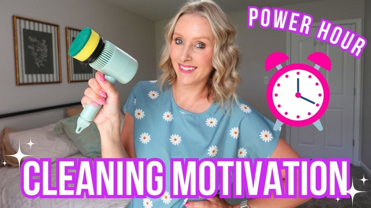 🫧 🧼  ✨ *EXTREME CLEANING MOTIVATION* Power Hour DEEP Cleaning | Clean With Me