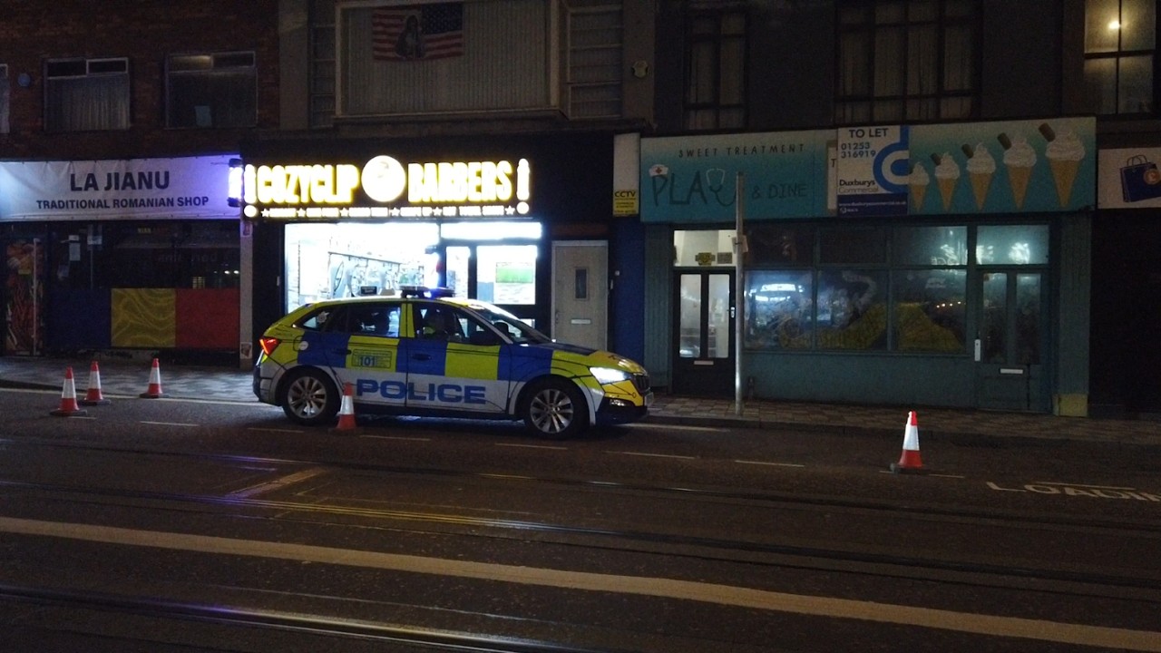 blackpool Saturday night walkabout ,  pubs & bars Where is everybody  tonight ?