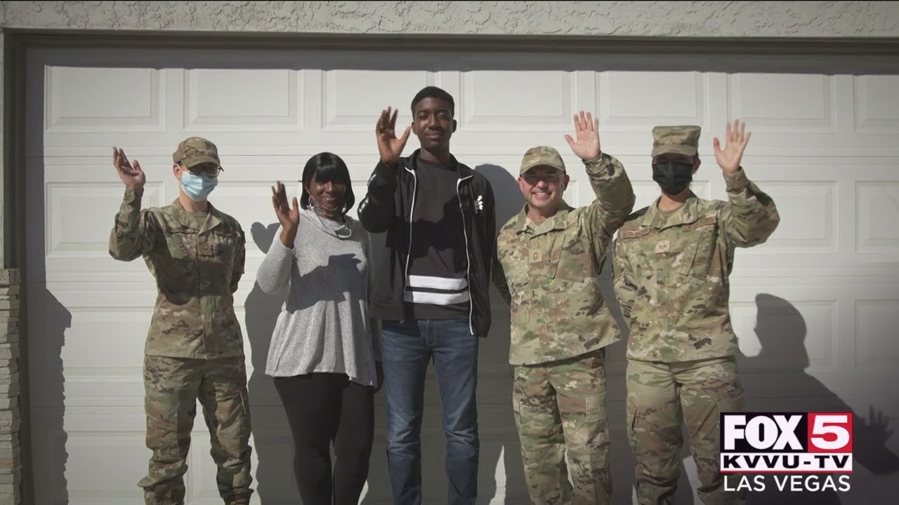 FOX5 Surprise Squad: Teen Honored for Taking Care of Family