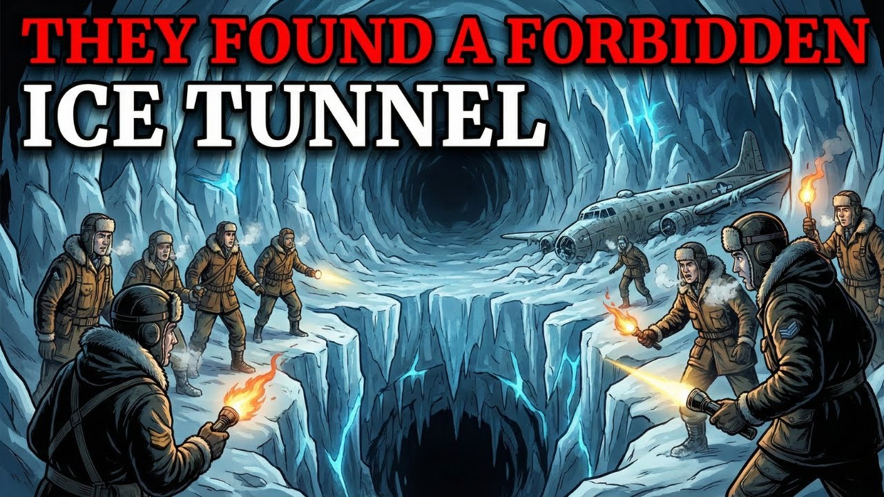 In 1956 U.S. Aircrew Swore They Found an Ice Tunnel That Shouldn’t Exist.
