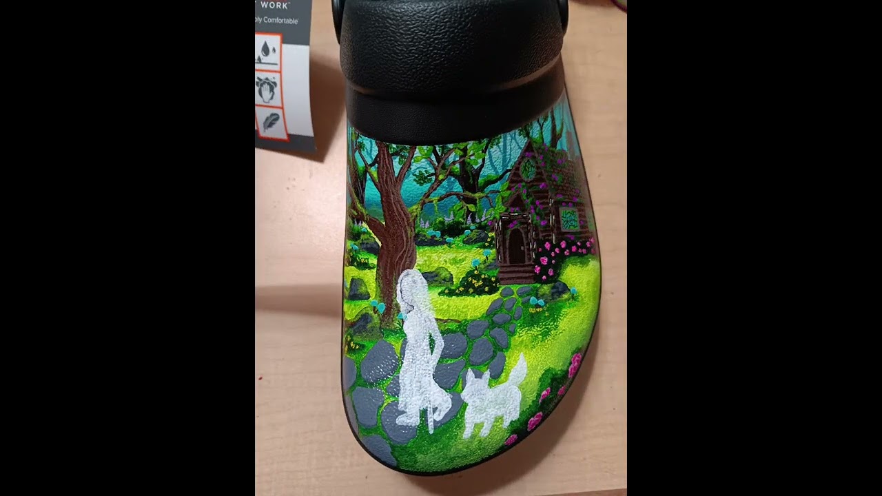 Part 1 Custom Crocs Commission 