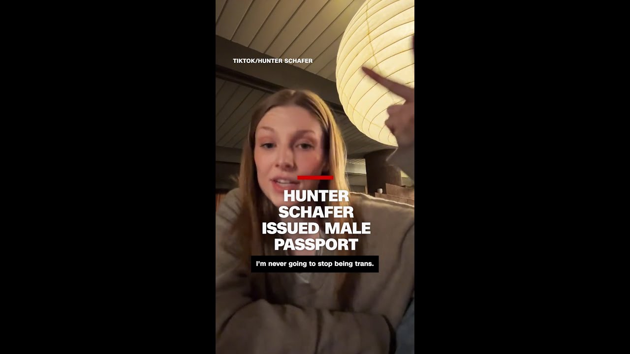 Hunter Schafer issued male passport