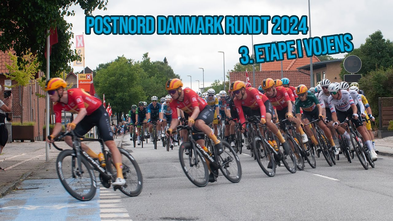 PostNord Danmark Rundt kører igennem Vojens 160824