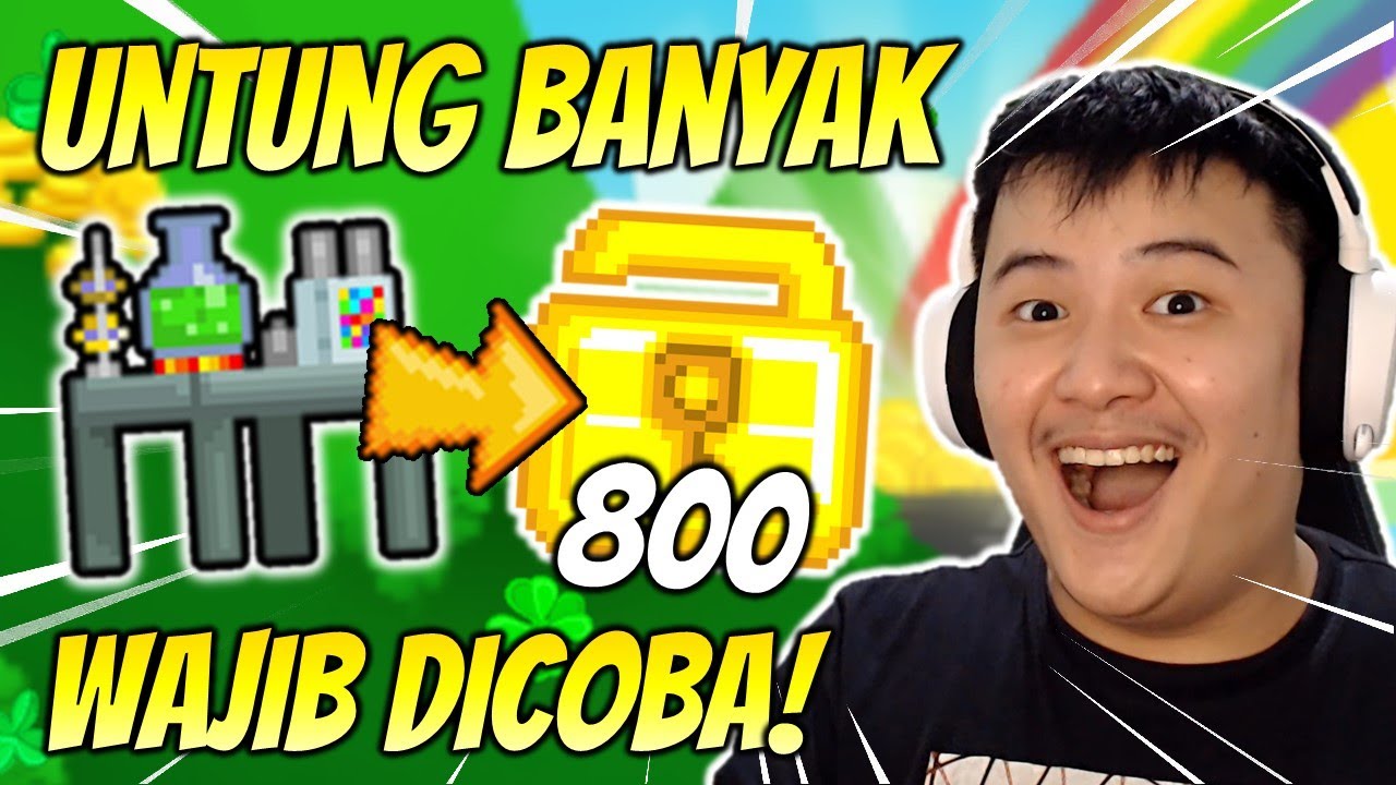 PROFIT TERMUDAH DAN UNTUNG BANYAK!! WAJIB DICOBA - GROWTOPIA PROFIT 2022 | GRZYZ GT