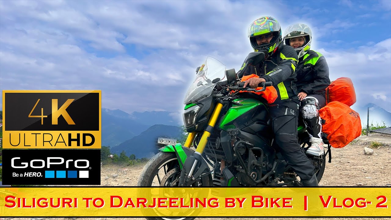 কলকাতা থেকে দার্জিলিং 400cc বাইক নিয়ে । Siliguri to Darjeeling by bike | Vlog-2