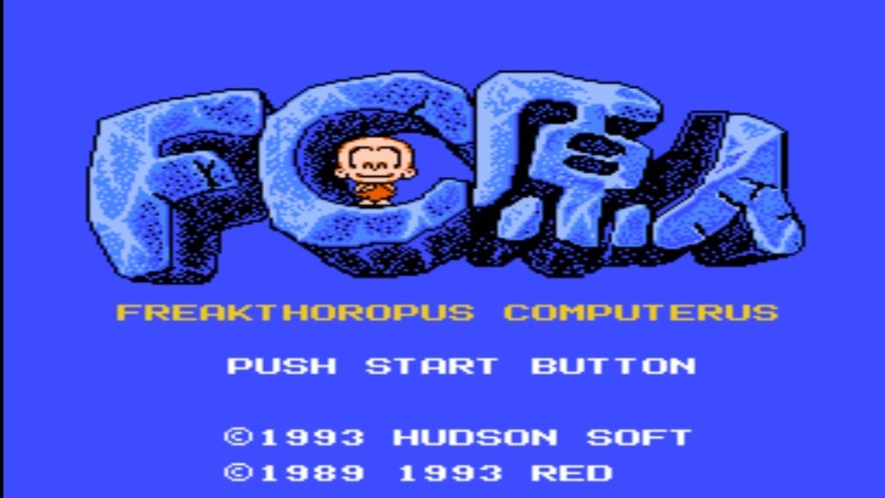 FC Genjin - Freakthoropus Computerus (Famicom)(Nes)