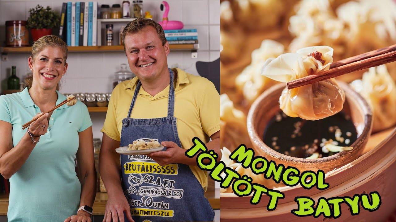Buuz, azaz a mongol húsos TÖLTÖTT BATYU🥟