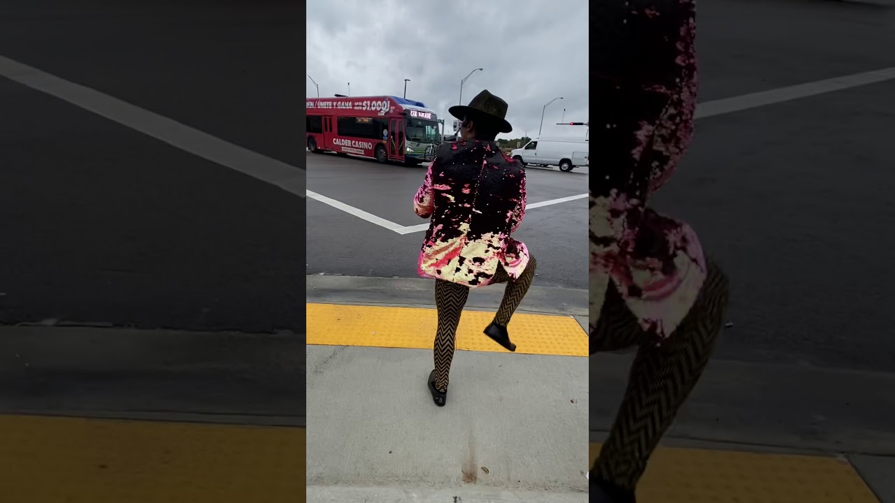 Dimitri Reeves in Miami paying tribute to the late King of Pop Michael Jackson