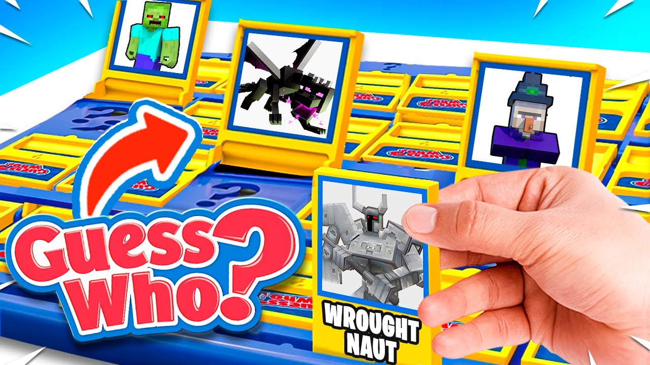 GUESS the MINECRAFT MOB! (challenge)