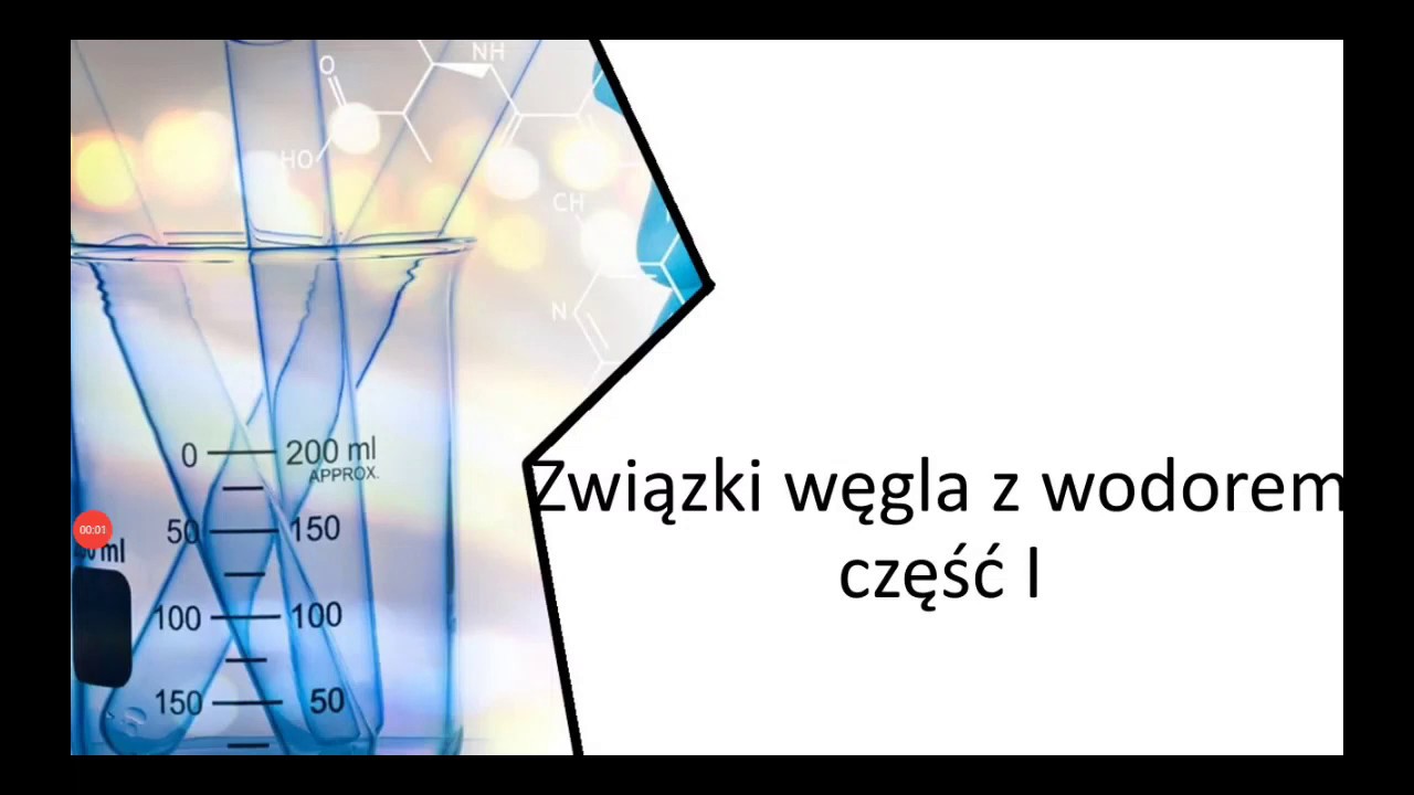 Związki węgla z wodorem - część 1