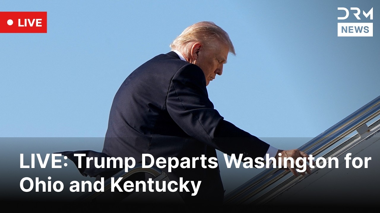 LIVE: President Trump Heads to Ohio and Kentucky | DRM News | AC1F
