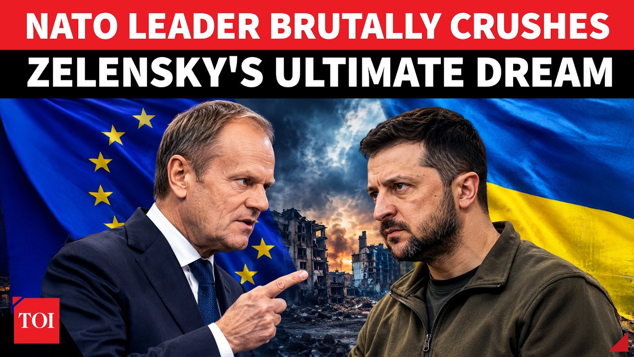 'Suicidal Tactic...': NATO Leader Drops Ukraine's EU Bid BOMBSHELL, Sounds Alarm Over... | Watch