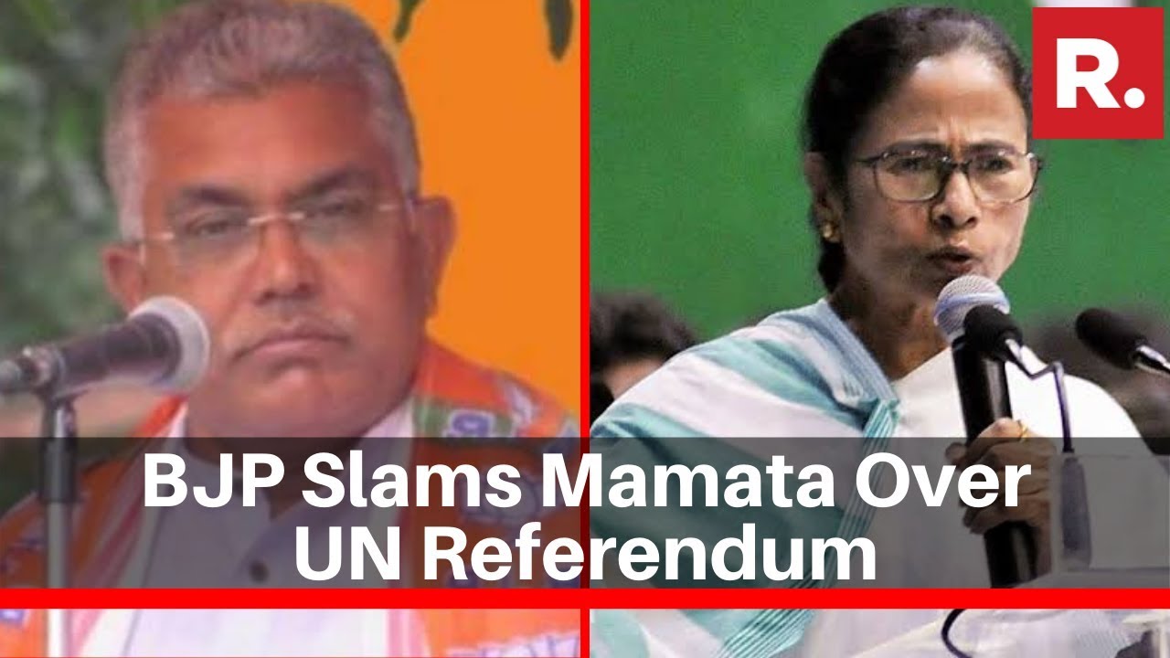 BJP's Dilip Ghosh Hits Back At Mamata Banerjee Over UN Referendum Demand On CAA