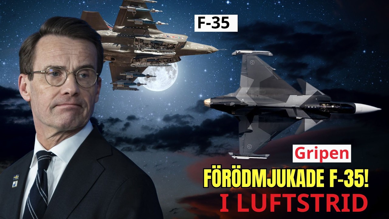 Vad hände när Sveriges Gripen mötte USAs F 35