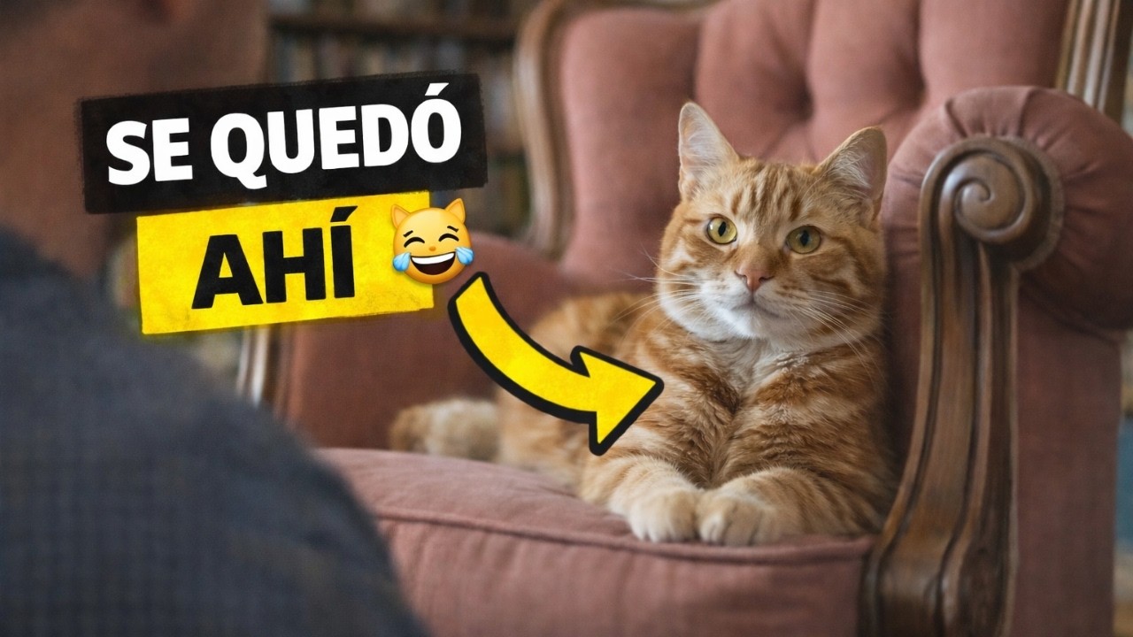 ¡Mi Gato Me Roba el Asiento! 🐱😹 | Situación Divertida