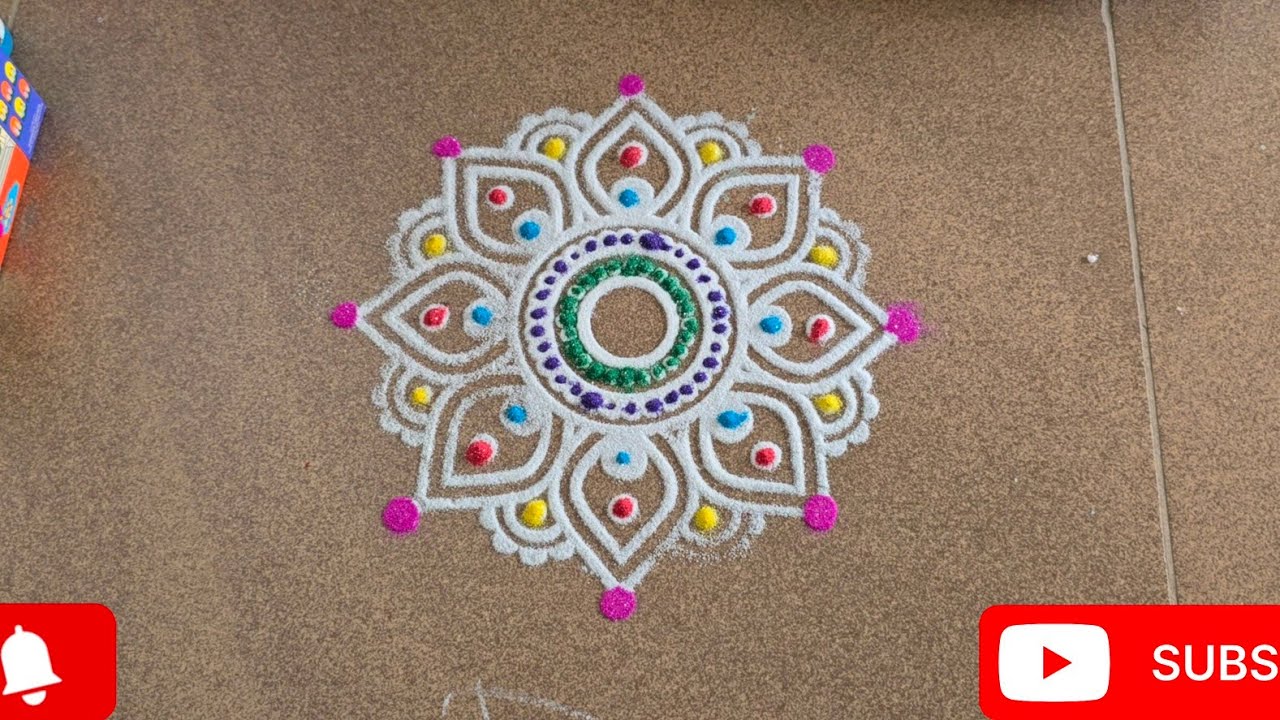 రంగోలీ స్టెన్సిల్  Tips || No skill Needed|| Chudham Randi