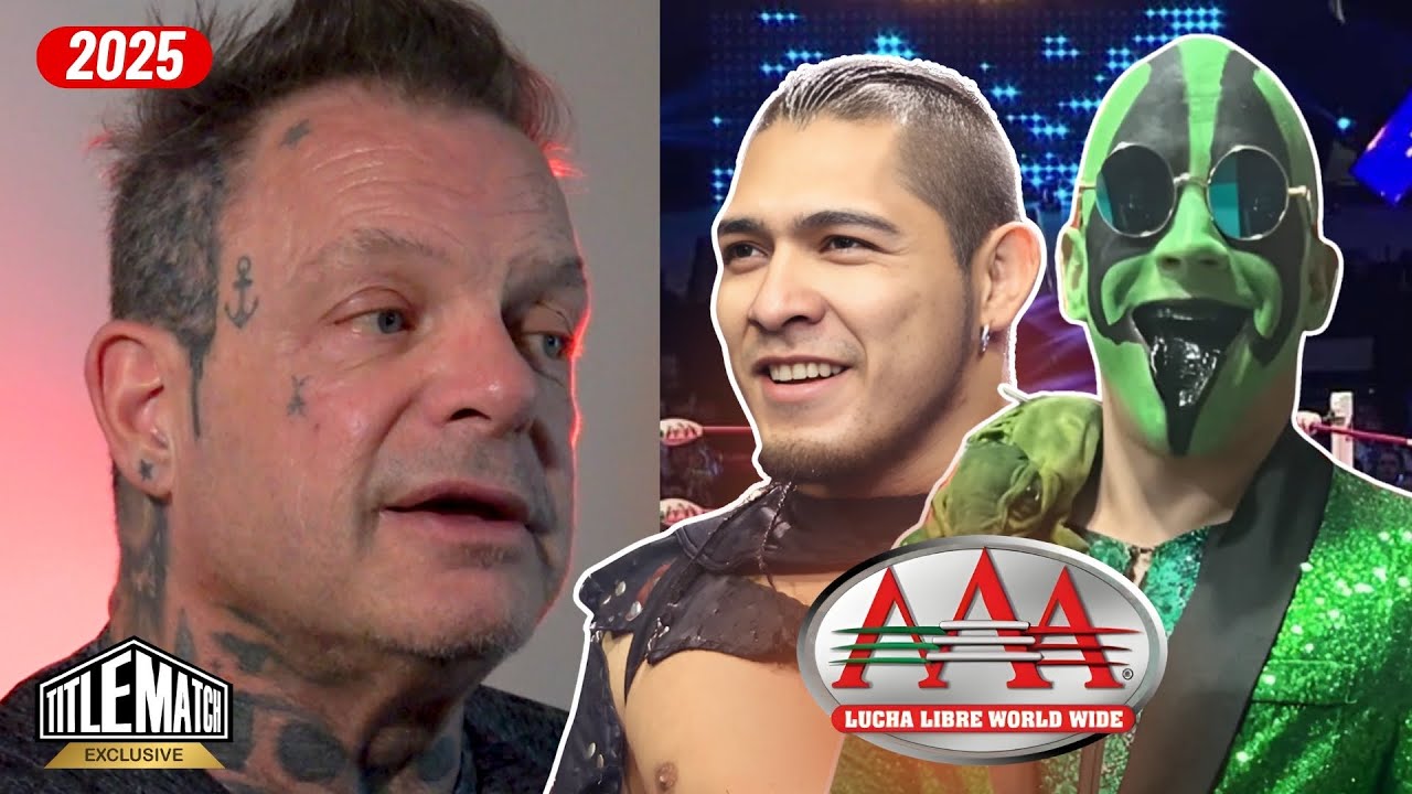 Vampiro on how WWE BOUGHT AAA, Vikingo, Mr Iguana & Niño Hamburguesa