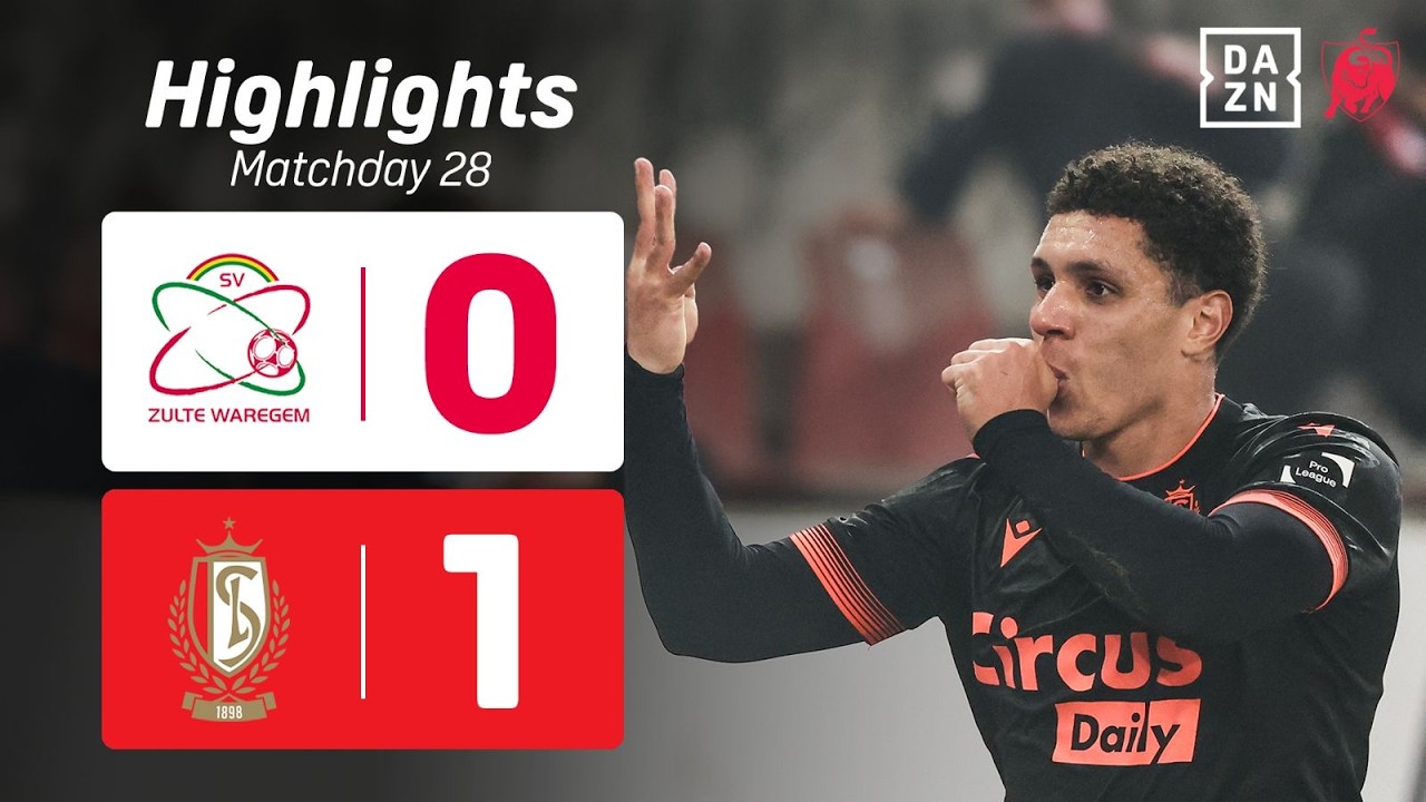 Standard de Liège geeft de Champions' Play-offs niet op. 🔴⚪ | Zulte Waregem - Standard de Liège