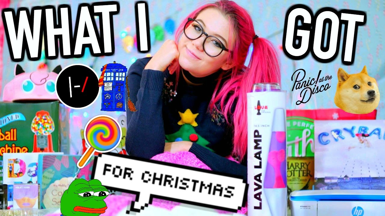 What I got for Christmas 2016! Bands, Fandoms, and More