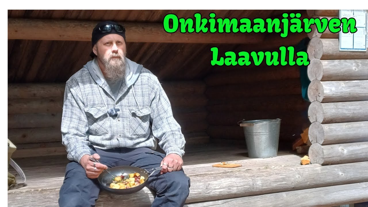 Onkimaanjärven laavulla