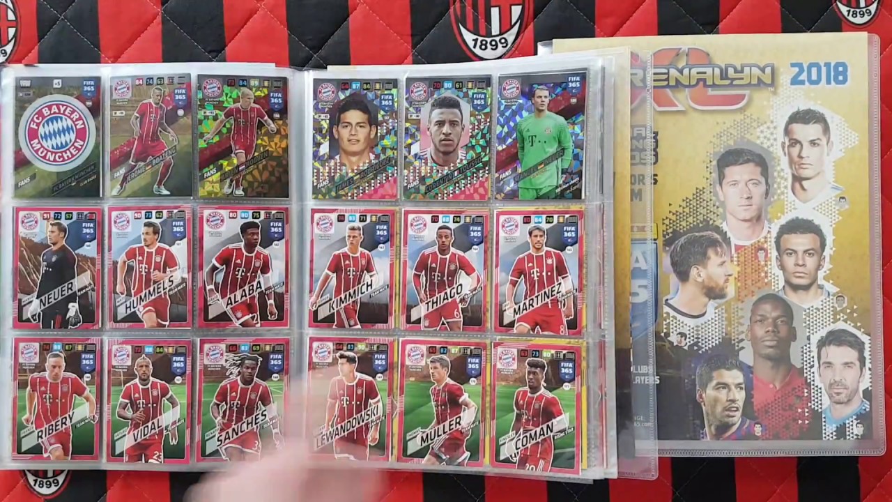 PANINI FIFA 365 2018 - PREZENTACJA DRUGIEGO PRAWIE KOMPLETNEGO ALBUMU DO PODMIANY NA NORDYKA!!!