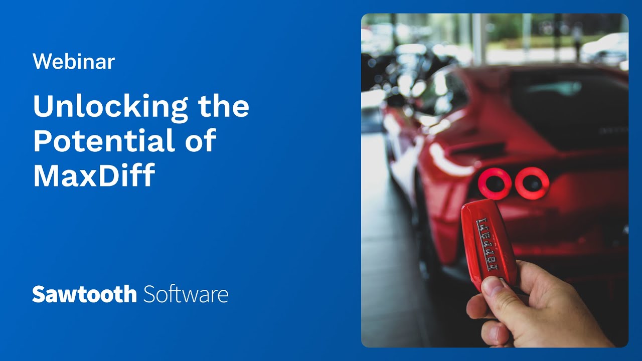 Unlocking the Potential of MaxDiff