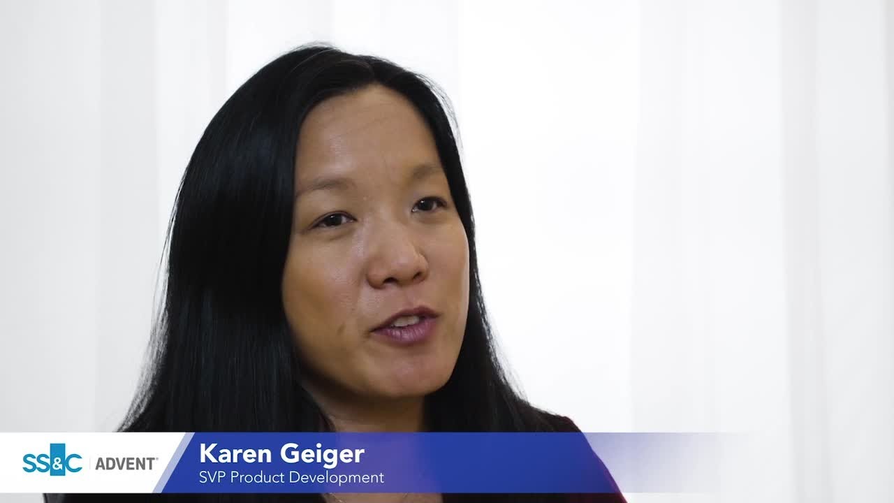 SS&C Advent's Karen Geiger