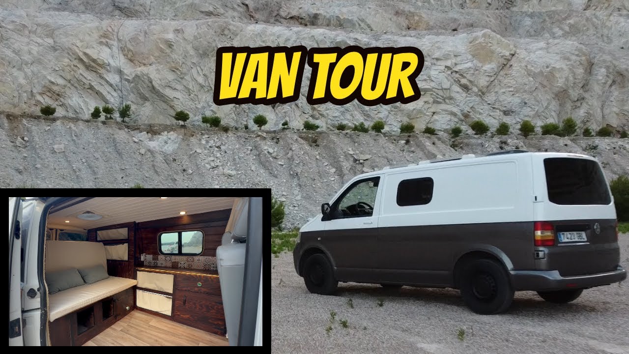 VAN TOUR Volkswagen t5 camper | Os presento a 