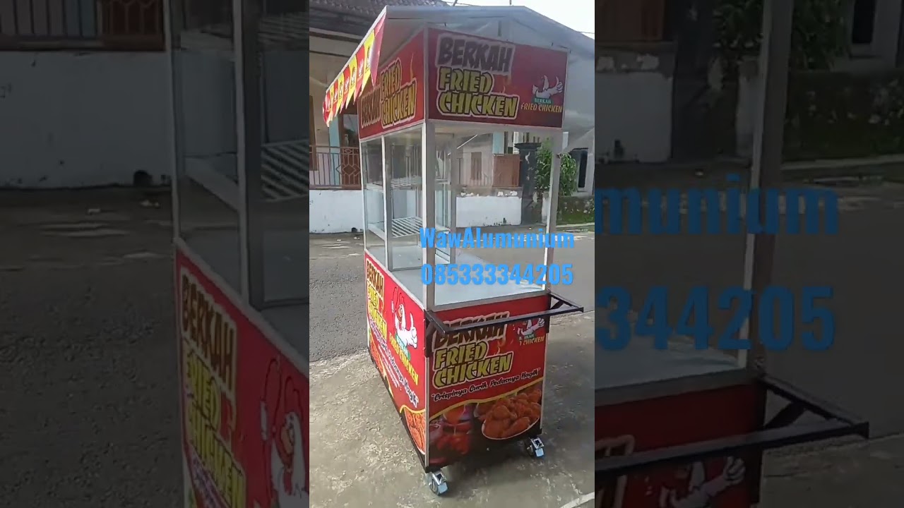 Rombong fried chicken size 120