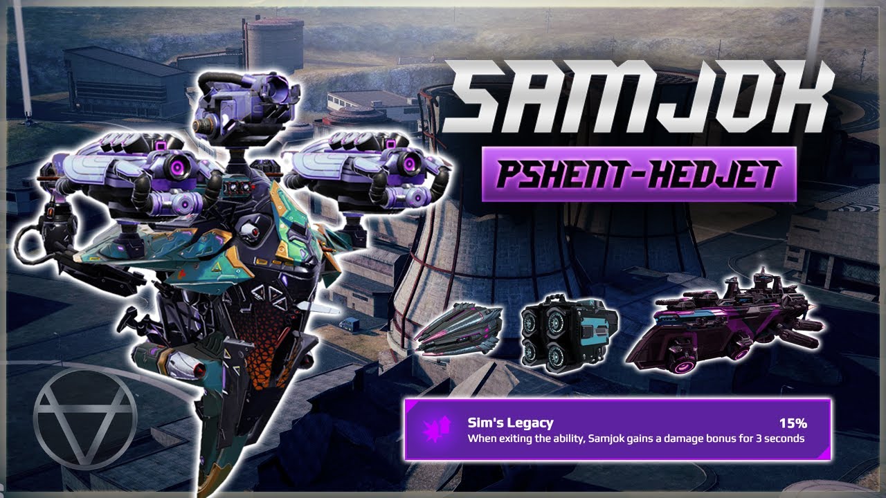 Pshent Hedjet SAMJOK w/ Frederick &ndash; Mk3 Gameplay | War Robots