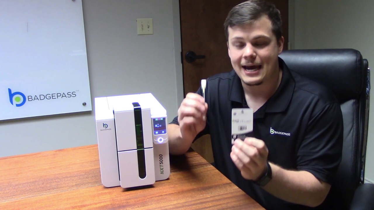 How to Use a Cleaning Card with the NXT5000 Card Printer