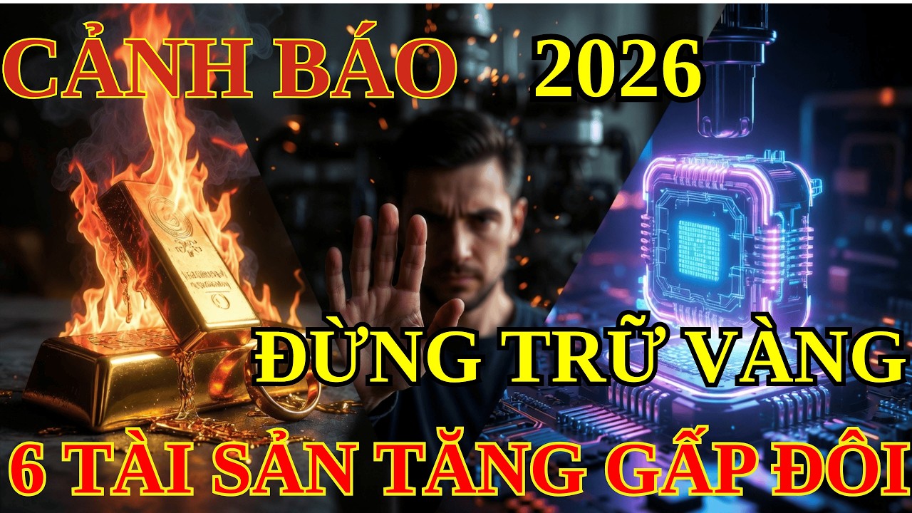 Đừng Giữ Vàng Nữa! 6 Tài Sản 'Sống Còn' Trong Năm 2026 Bạn Phải Nắm Giữ Ngay.
