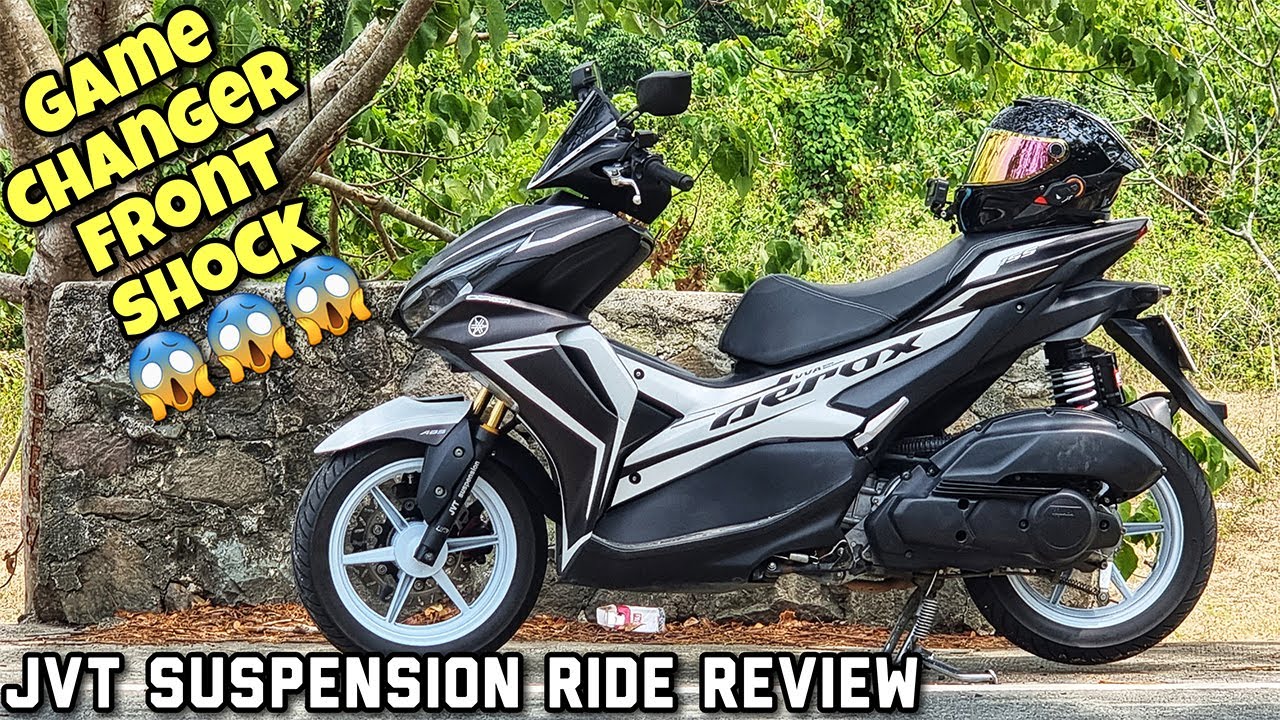 Binago Nito Ang Aerox Ko! | JVT Suspension Ride Review