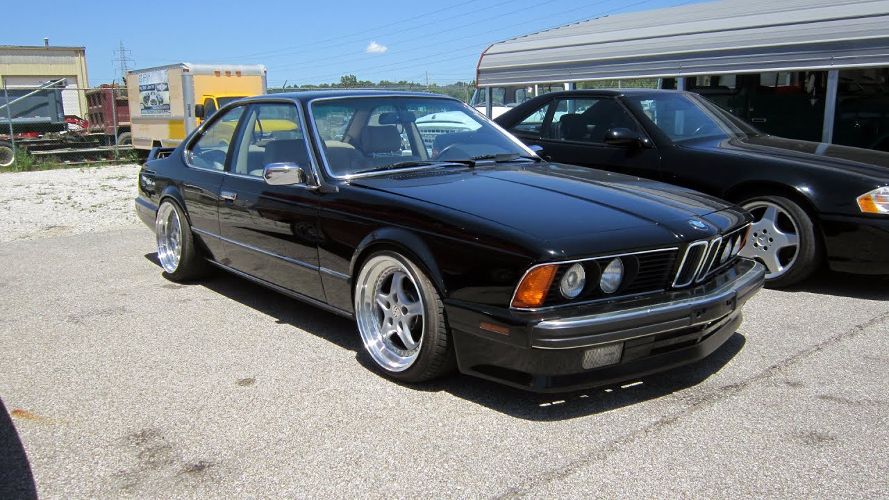 BMW 635CSi L6 5-ступенчатая механическая коробка передач, 1989 год выпуска | Полный обзор и запус...