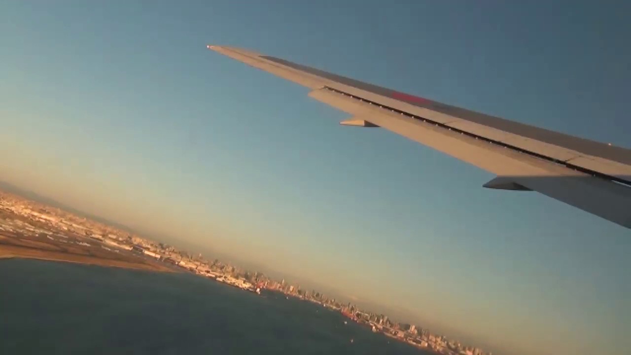 羽田空港発広島空港行　ノーカット　ANA671便
