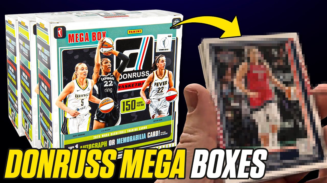 10 Boxes of 2025 WNBA Donruss was BRUTAL... Until Last Box Magic! ✨