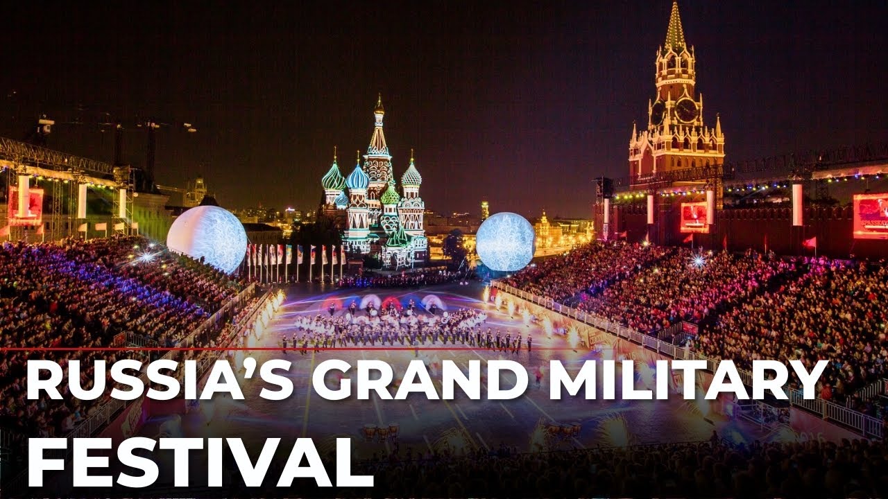 LIVE From Red Square: Russia’s 17th Spasskaya Tower International Military Music Festival | Moscow