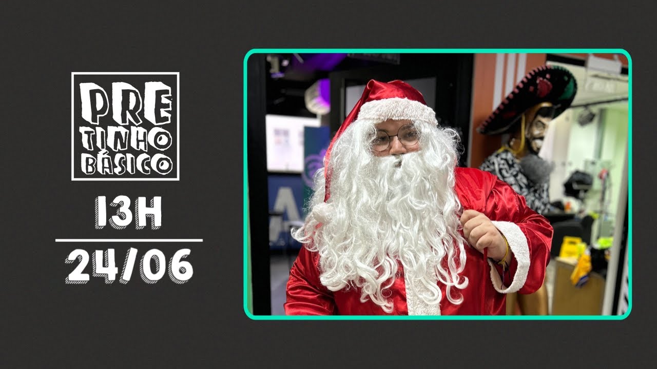 PRETINHO BÁSICO 13H AO VIVO | Rede Atlântida | 24/06