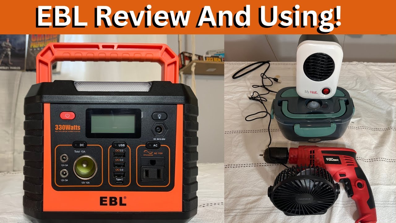 The EBL 330 Watt Portable Power Station