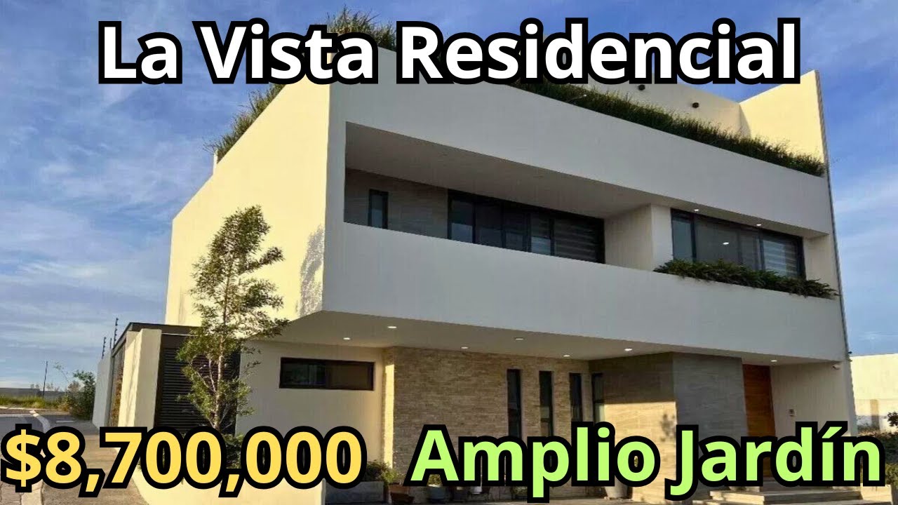 Casa con amplio jardín en La Vista Residencial, Querétaro