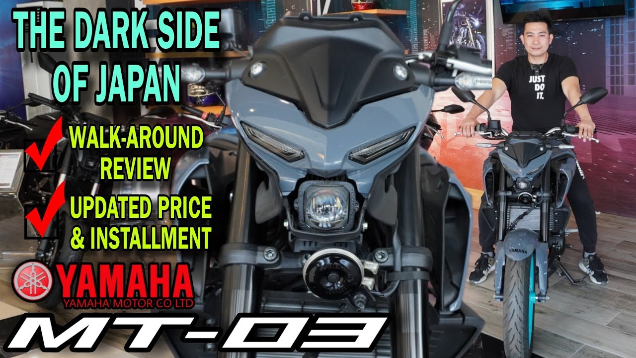 YAMAHA MT 03 Maangas na Semi Bigbike The Dark Side Of Japan